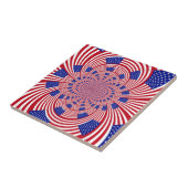 Prachtige Verbazingwekkende Vlag van de Verenigde  Tegeltje (Zijkant)