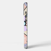 Prachtige verbazingwekkende zachte pastel geometri Case-Mate iPhone case (Achterkant / Links)