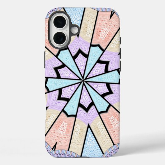 Prachtige verbazingwekkende zachte pastel geometri Case-Mate iPhone case (Achterkant)