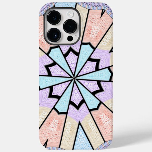 Prachtige verbazingwekkende zachte pastel geometri Case-Mate iPhone case (Achterkant)