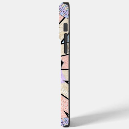Prachtige verbazingwekkende zachte pastel geometri Case-Mate iPhone case (Achterkant / Links)