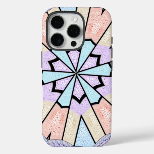 Prachtige verbazingwekkende zachte pastel geometri Case-Mate iPhone case (Achterkant)