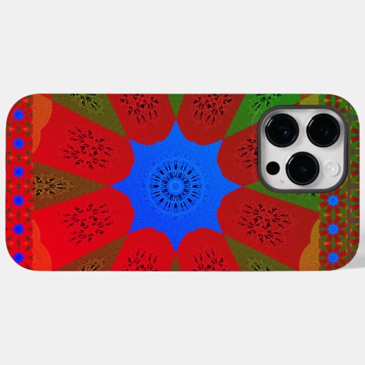 Prachtige, verbluffende Afrikaanse Feminine Design Case-Mate iPhone Case (Achterkant (horizontaal))