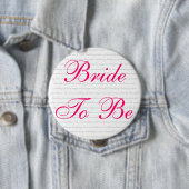 prachtige verbluffende bride vreugde liefdesverbin ronde button 4,0 cm (In situ)