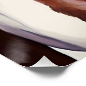 Prachtige verfpaarden perfect poster (Hoek)