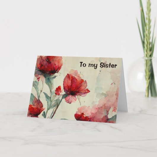 Prachtige,  verjaardagskaart kaart (Voorkant)