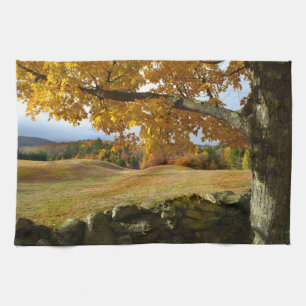 Prachtige Vermont Scene Kitchen Towel Theedoek