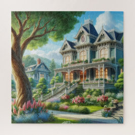 Prachtige Victoriaans huis puzzel