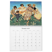 Prachtige Victoriaans Jessie Wilcox Smith Art Kalender (Jan 2026)