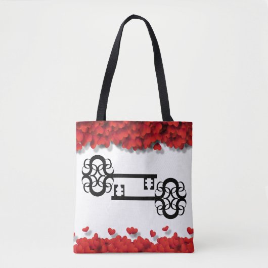 Prachtige Victoriaans Keys Glamoureuze Hearths Tote Bag (Voorkant)