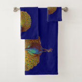 prachtige Victoriaans paukafdruk Bad Handdoek (Insitu)