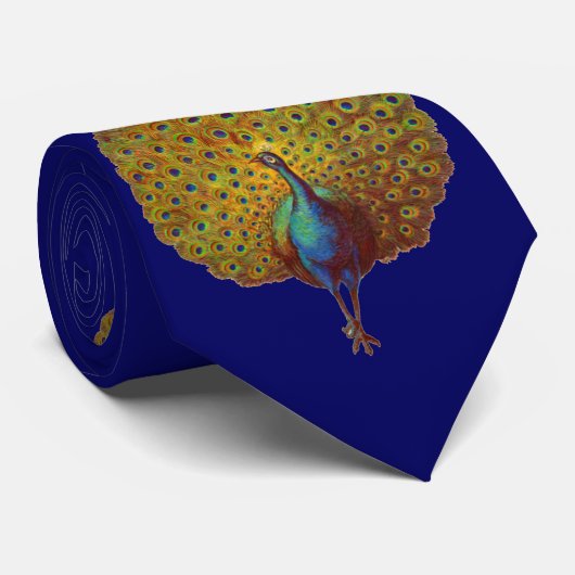 prachtige Victoriaans paukafdruk Stropdas (Opgerold)