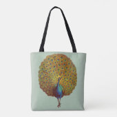 prachtige Victoriaans paukafdruk Tote Bag (Achterkant)