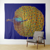 prachtige Victoriaans paukafdruk Wandkleed (In Situ (horizontaal))