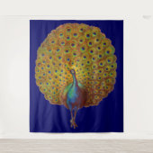 prachtige Victoriaans paukafdruk Wandkleed (Voorkant)