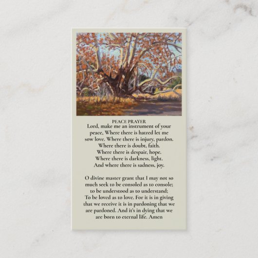 Prachtige Viering van Levensboomportret Kaart Visitekaartje (Voorkant)