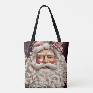 Prachtige vintage sint tote bag