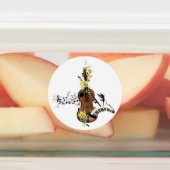 Prachtige viool labels (Aangebracht)