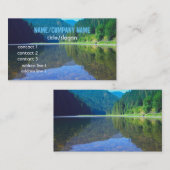 prachtige visitekaartje voor de reflectie van de b (Voorkant / Achterkant)