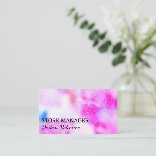 Prachtige visitekaartjes (Staand voorkant)