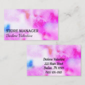 Prachtige visitekaartjes (Voorkant / Achterkant)