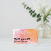 Prachtige visitekaartjes (Staand voorkant)