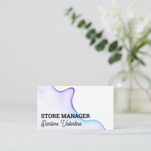 Prachtige visitekaartjes (Staand voorkant)