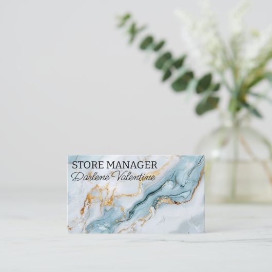 Prachtige visitekaartjes (Staand voorkant)