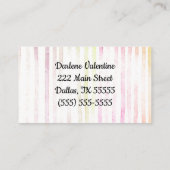 Prachtige visitekaartjes (Achterkant)