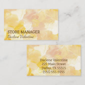 Prachtige visitekaartjes (Voorkant / Achterkant)