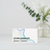 Prachtige visitekaartjes (Staand voorkant)