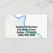 Prachtige visitekaartjes (Achterkant)