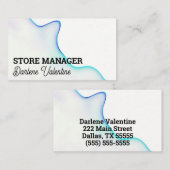 Prachtige visitekaartjes (Voorkant / Achterkant)