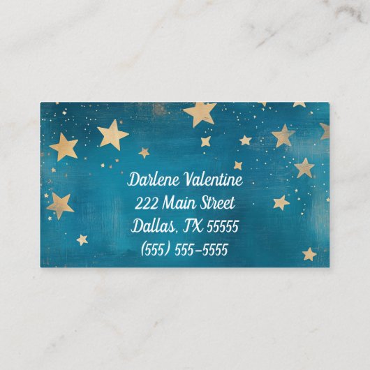 Prachtige visitekaartjes (Achterkant)