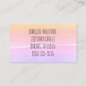 Prachtige visitekaartjes (Achterkant)