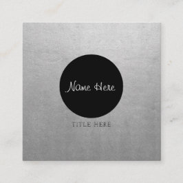 Prachtige Visitekaartjes rond het zwarte cirkelple