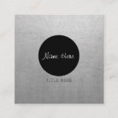 Prachtige Visitekaartjes rond het zwarte cirkelple (Voorkant)