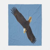 Prachtige vliegende adelaar fleece deken (Voorkant)