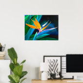 Prachtige vogel van het Paradijs-Poster Hawaii Poster (Thuiskantoor)