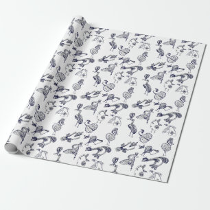 Prachtige vogels cadeaupapier