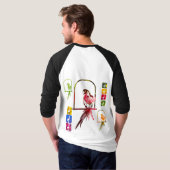 prachtige vogels t-shirt (Achterkant volledig)