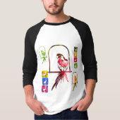 prachtige vogels t-shirt (Voorkant)