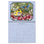 Prachtige vogelschilderingen kalender (Mar 2027)