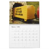 Prachtige volledige treinkalender kalender (Feb 2026)