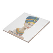 Prachtige vormgeving van Nefertiti Tegeltje (Zijkant)