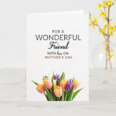 Prachtige Vriendendag Liefde Kaart (Gele Bloem)