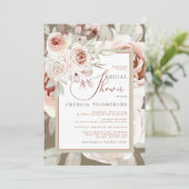 Prachtige Vrijgezellenfeesten van Roos van Pastel Kaart (Staand voorkant)