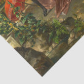 Prachtige, vroege 19e eeuw, ontkoppeling van schil tissuepapier (Detail)