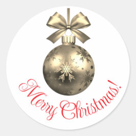 Prachtige vrolijke kerst stickers