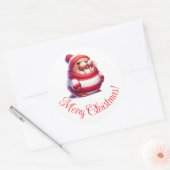 Prachtige vrolijke kerst stickers (Envelop)